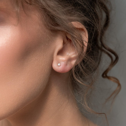 Perlų auskarai Cécile