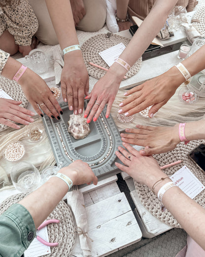 Perlų vėrinio kūrimo rinkinys BABYSHOWER